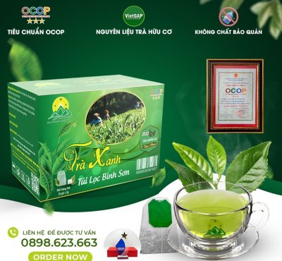 Ảnh của Trà xanh túi lọc Bình Sơn Thanh Hóa
